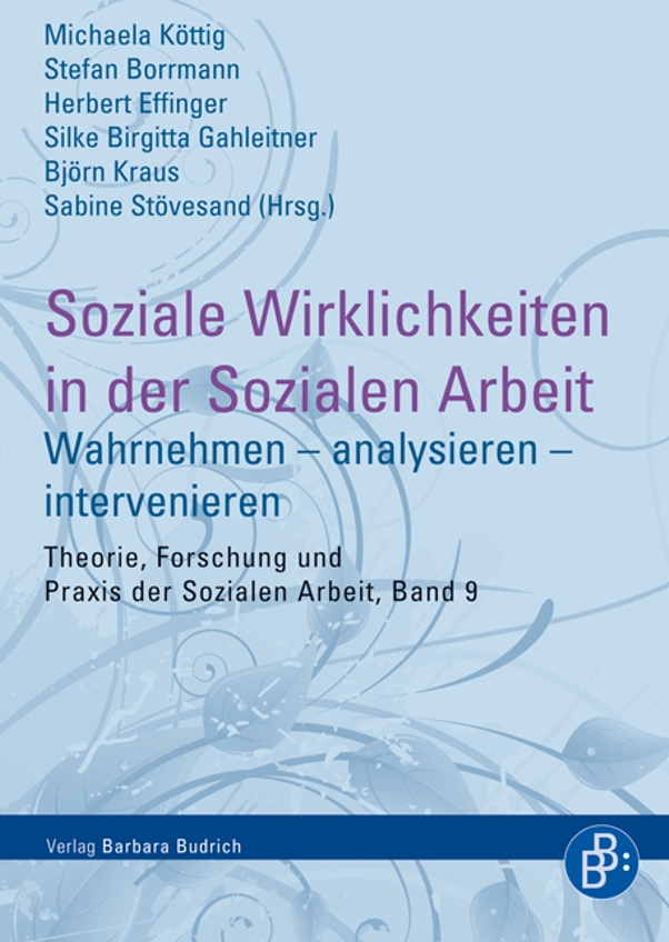 Buchcover Soziale Wirklichkeiten in der Sozialen Arbeit